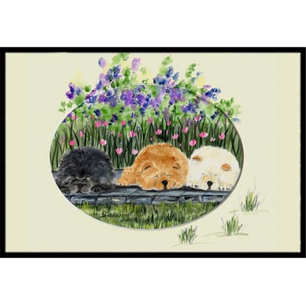 Carolines Treasures Carolines Treasures SS8050MAT 18 x 27 in. Chow Chow Indoor Outdoor Mat SS8050MAT - main